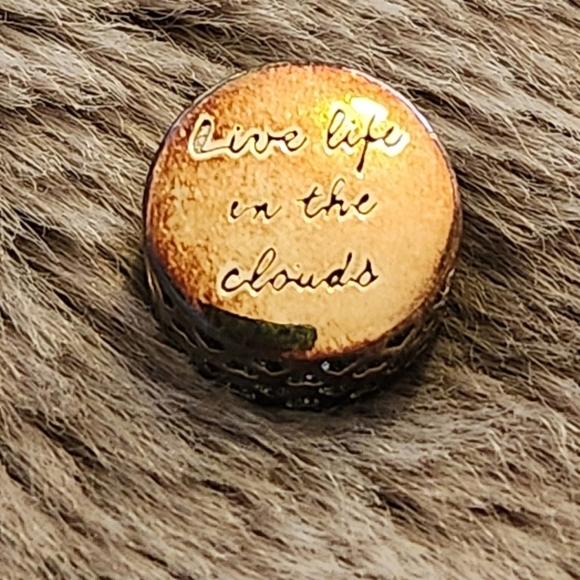 NEW Authentic Pandora Charm.  Charm is brand new but tarnished from storage.  Bu - Picture 5 of 5